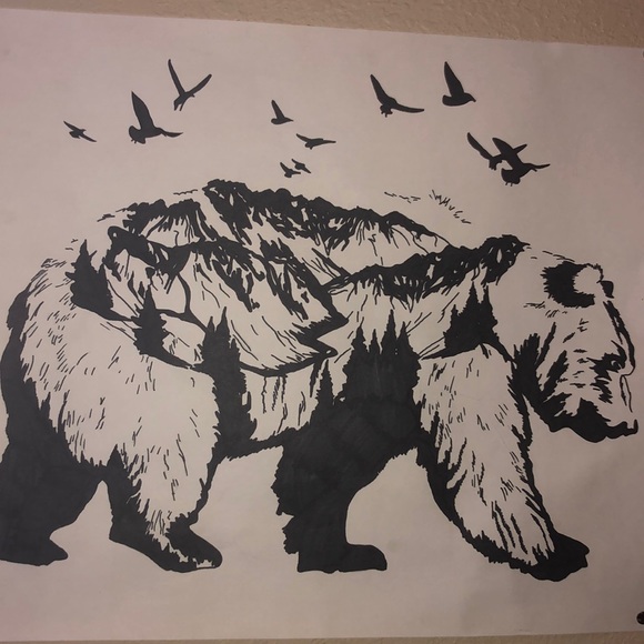 PEN N INK DRAWING
